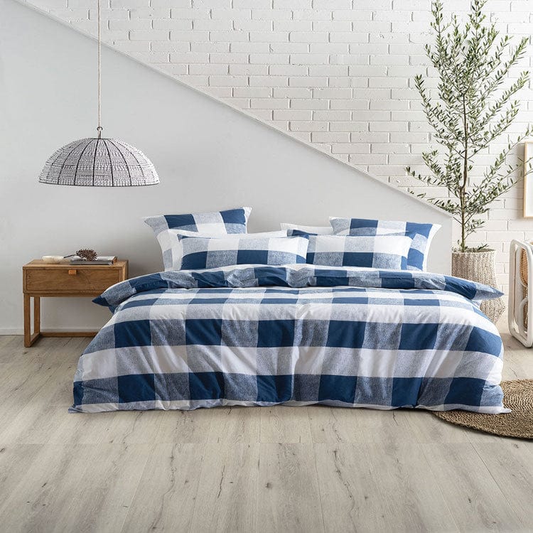 Linen House Duvet Cover 3/4 Linen House Alec Ink Duvet Cover Set (7894737059929)