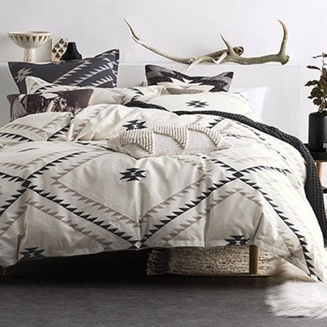 Linen House Duvet Cover Double Linen House Ivory Tahoma Duvet Cover Set