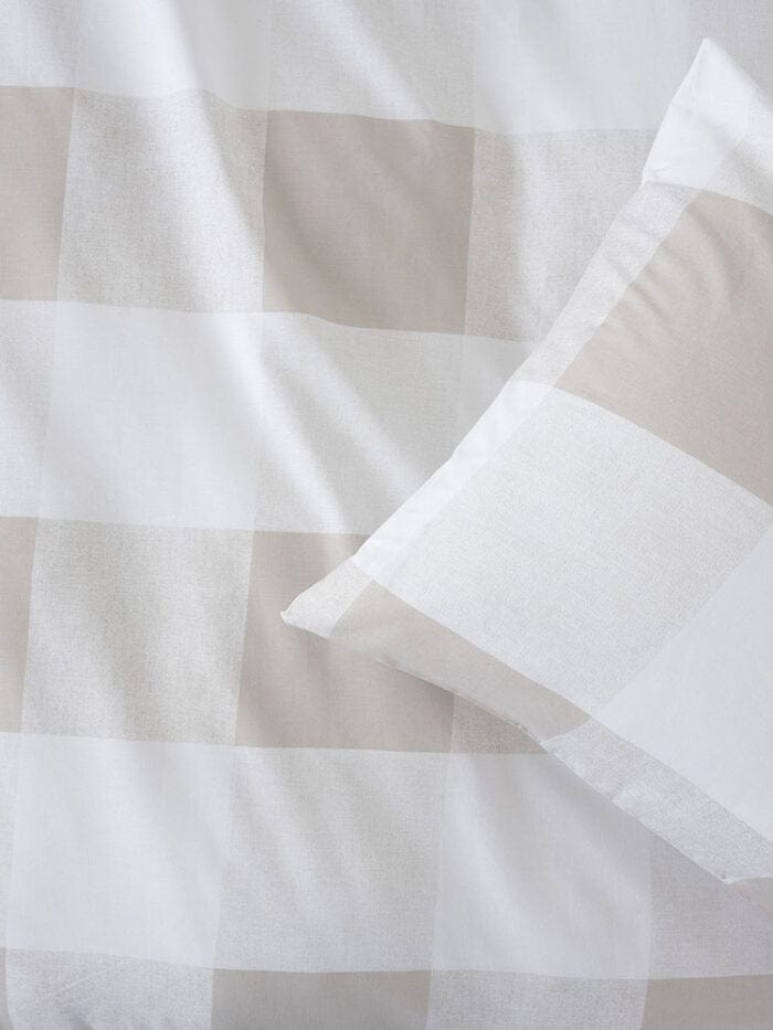 Linen House Duvet Cover Linen House Alec Mushroom Duvet Cover Set (7894742106201)