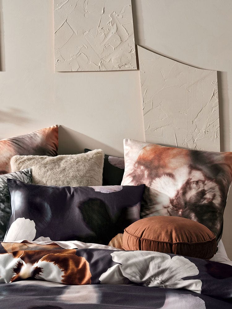 Linen House Duvet Cover Linen House Black Silvia Duvet Cover Set (7309396967513)