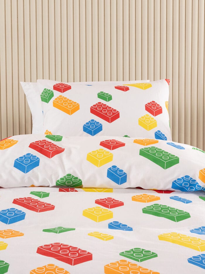 Linen House Duvet Cover Linen House Block Party Duvet Cover Set (7738959888473)