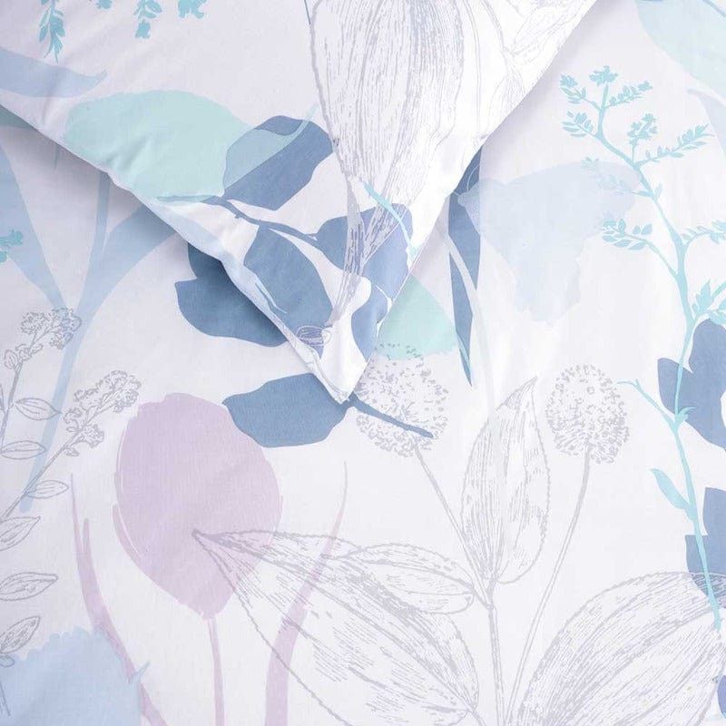 Linen House Duvet Cover Linen House Blue Alicia Duvet Cover Set