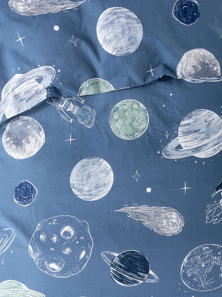 Linen House Duvet Cover Linen House Blue Astronomy Duvet Cover Set (7528840462425)