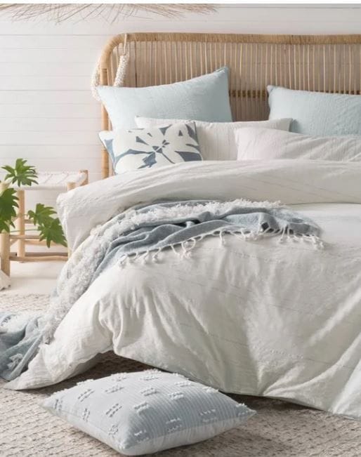 Linen House Duvet Cover Linen House Blue Hydra Duvet Cover Set