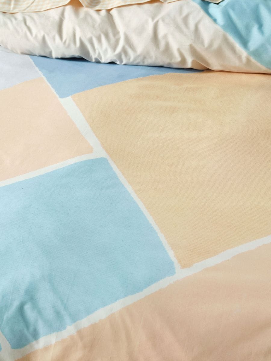 Linen House Duvet Cover Linen House Blue Orissa Duvet Cover Set (7742237016153)