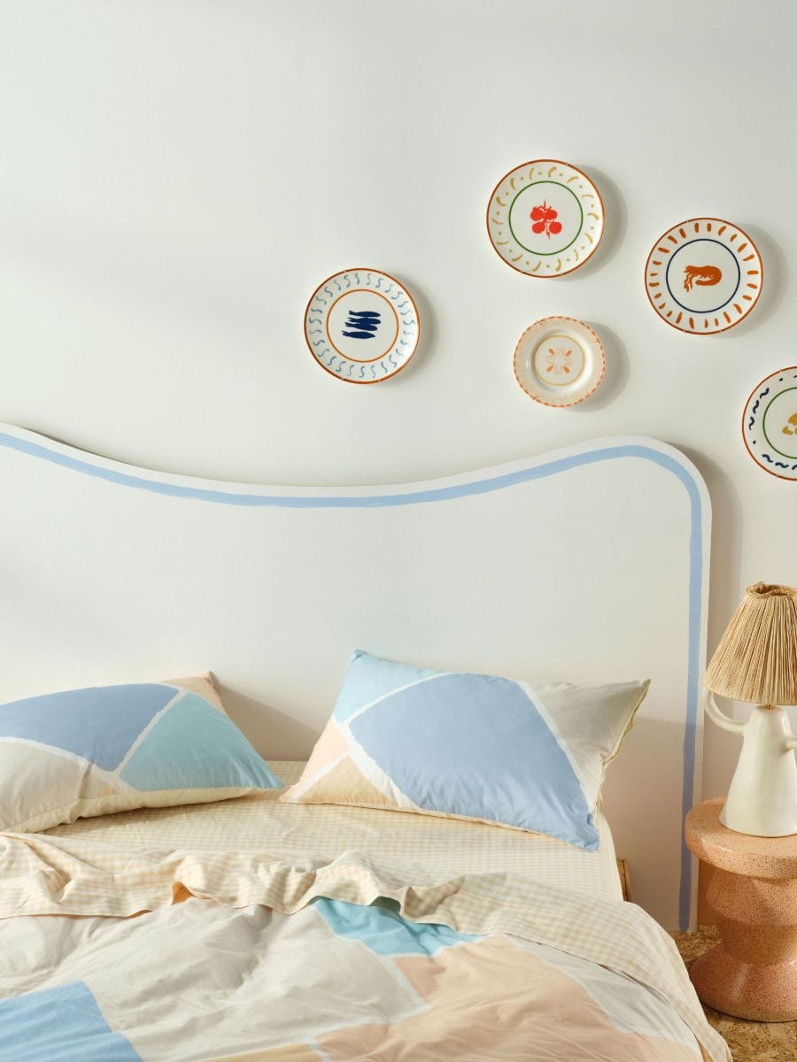 Linen House Duvet Cover Linen House Blue Orissa Duvet Cover Set (7742237016153)