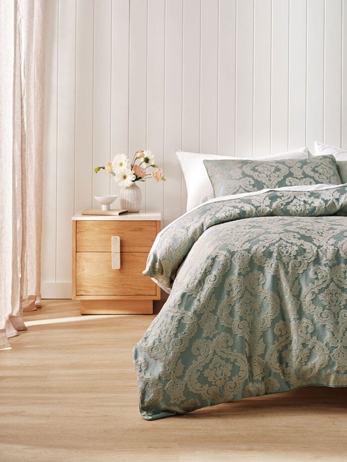 Linen House Duvet Cover Linen House Blue Sophia Duvet Cover Set (7884591857753)