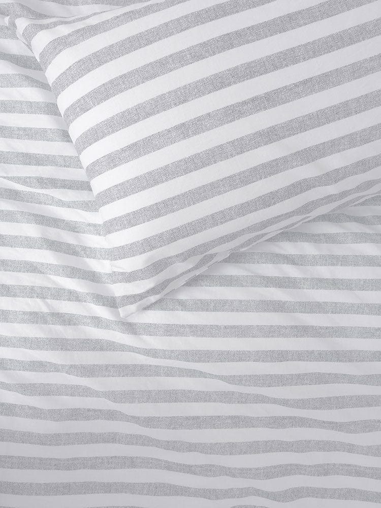 Linen House Duvet Cover Linen House Charlie Grey Duvet Cover Set