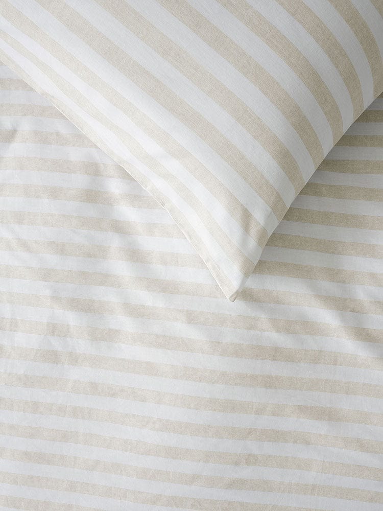 Linen House Duvet Cover Linen House Charlie Taupe Duvet Cover Set (7424928579673)