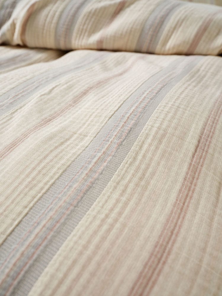 Linen House Duvet Cover Linen House Coolum Silver Duvet Cover Set