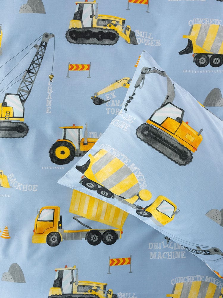Linen House Duvet Cover Linen House Cornflower Mighty Machines Duvet Cover Set