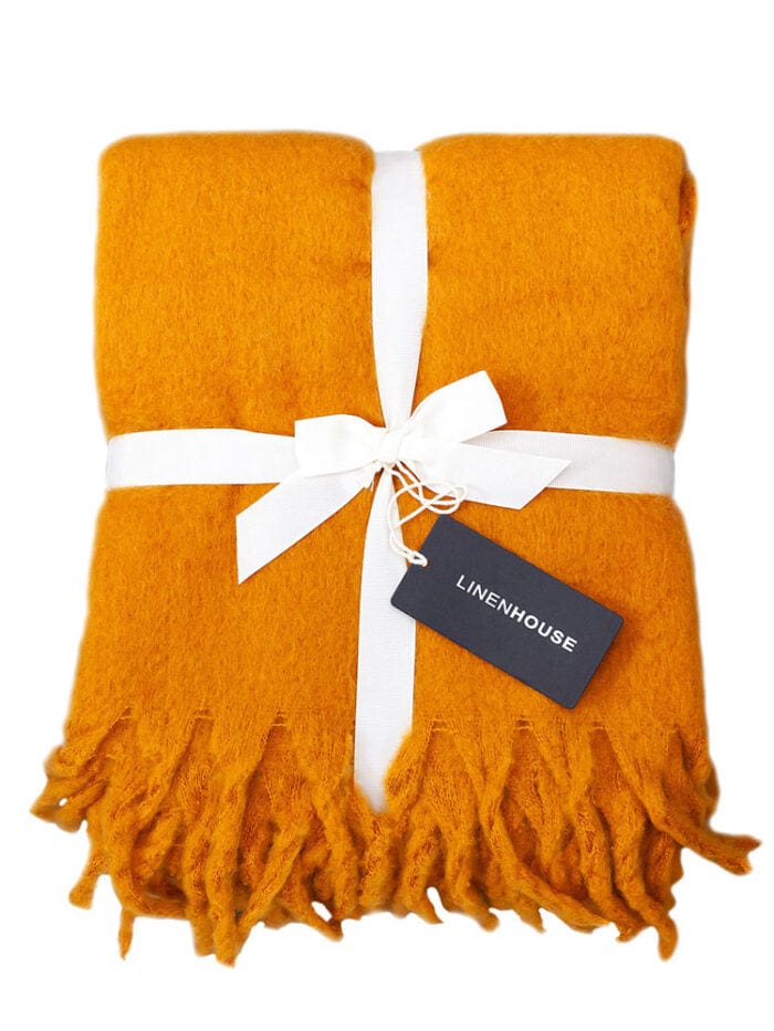 Linen House Duvet Cover Linen House Embrace Throw 140x180cm Chai (7810164686937)