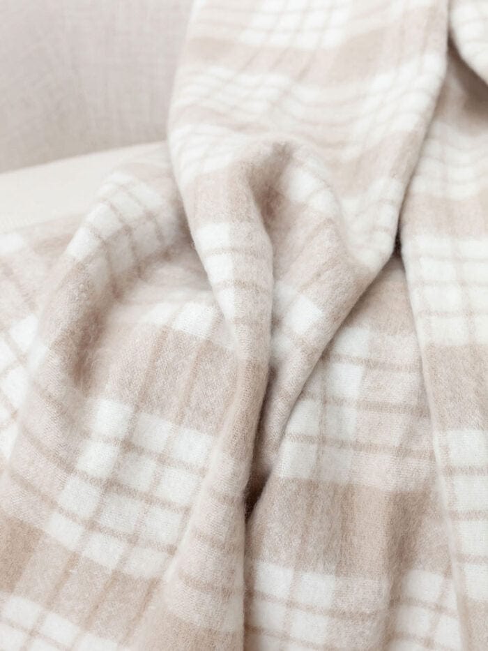 Linen House Duvet Cover Linen House Embrace Throw 140x180cm Checkerboard