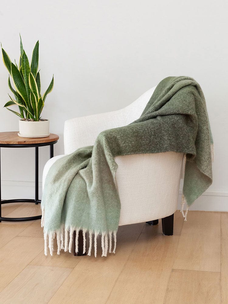 Linen House Duvet Cover Linen House Embrace Throw 140x180cm Eucalyptus (7810156757081)
