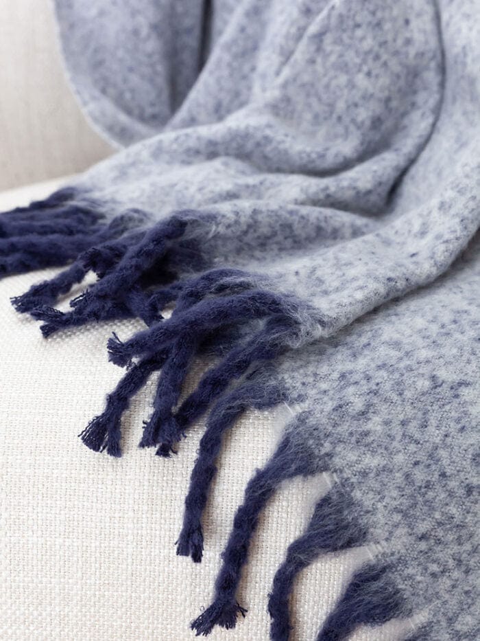 Linen House Duvet Cover Linen House Embrace Throw 140x180cm Ocean
