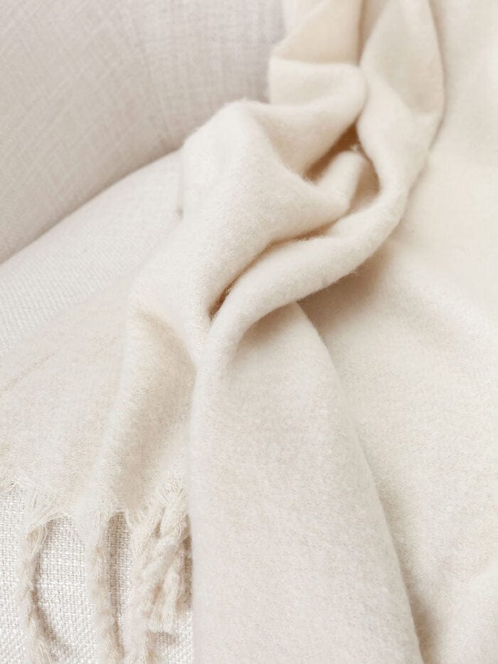 Linen House Duvet Cover Linen House Embrace Throw 140x180cm Pearl (7810158133337)