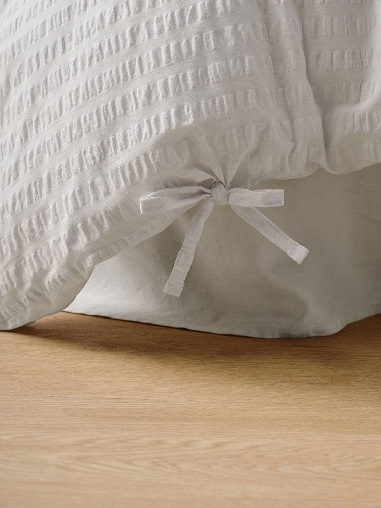Linen House Duvet Cover Linen House Ferrara White Duvet Cover Set (7895538565209)