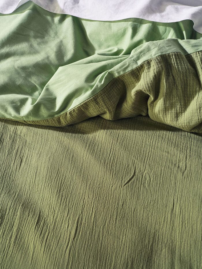 Linen House Duvet Cover Linen House Galene Moss Duvet Cover Set (7884587532377)