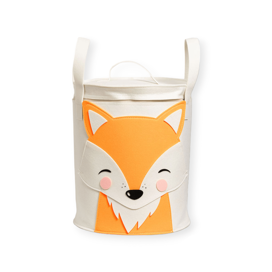 Linen House Duvet Cover Linen House Kids Finley Fox Storage Basket (7423286247513)