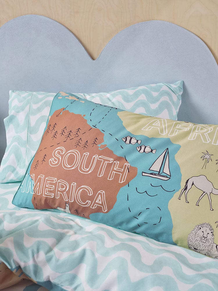Linen House Duvet Cover Linen House Multi Atlas Duvet Cover Set
