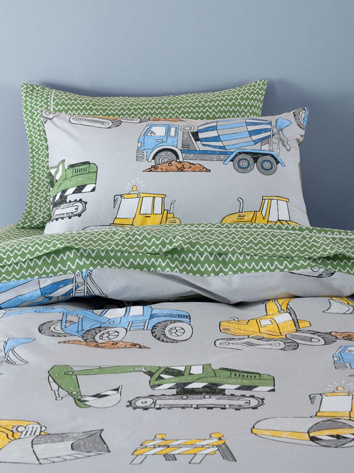 Linen House Duvet Cover Linen House Multi Bedtime Building Duvet Cover Set (7894758686809)