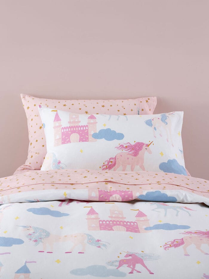 Linen House Duvet Cover Linen House Multi Castle Dreams Duvet Cover Set