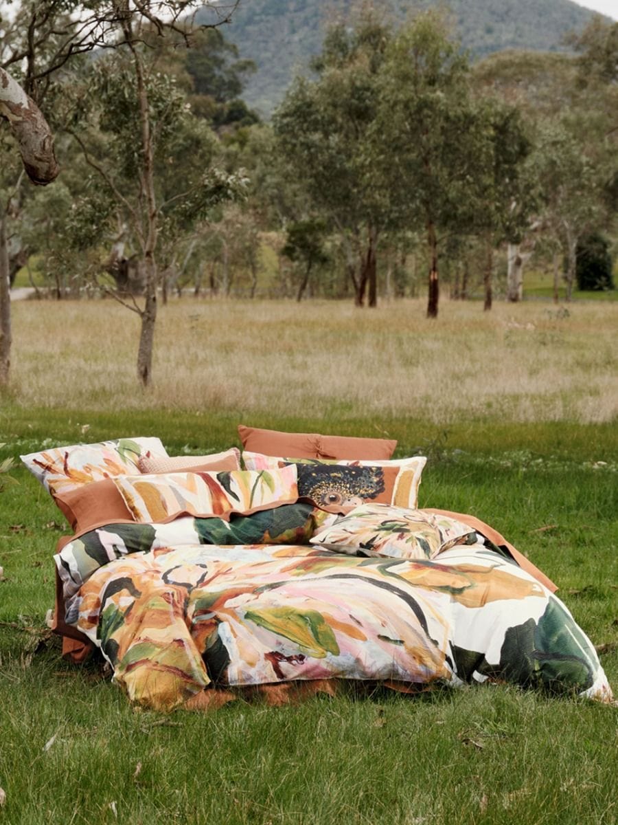 Linen House Duvet Cover Linen House Multi My Energy Currency Duvet Cover Set (7256725586009)