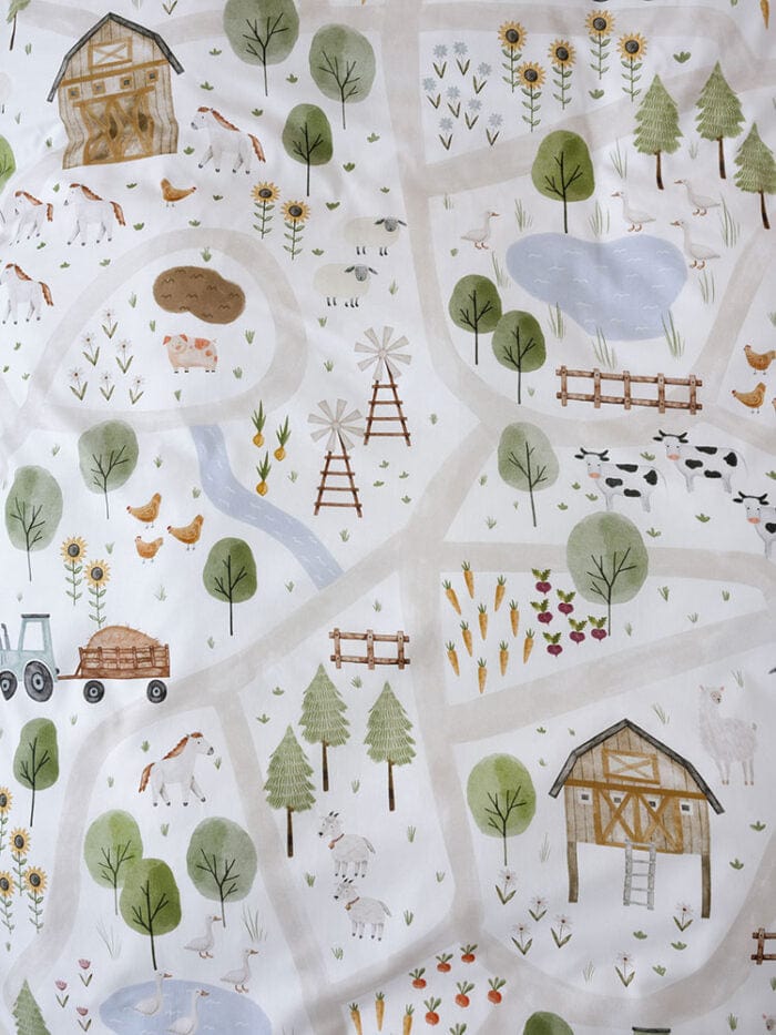 Linen House Duvet Cover Linen House Multi On The Farm Duvet Cover Set (7894765535321)