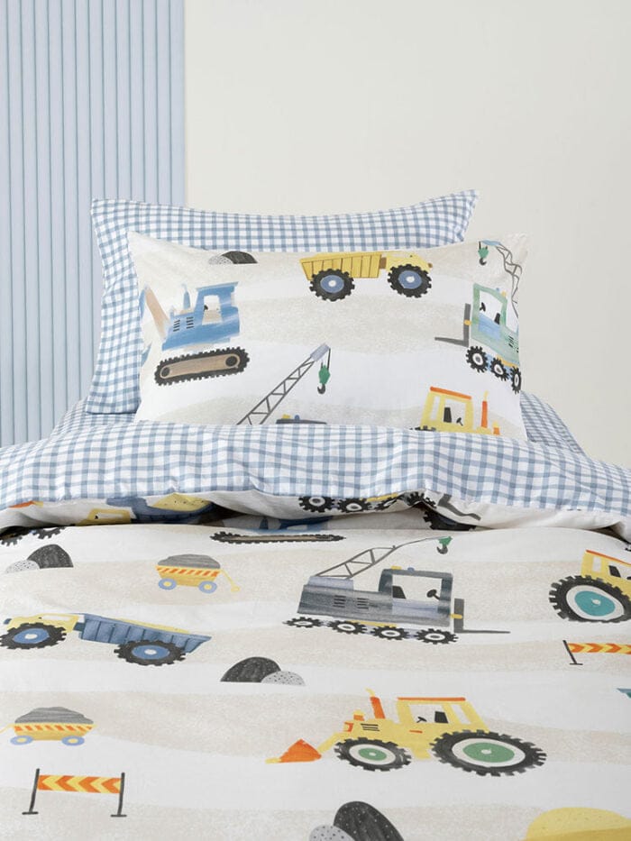 Linen House Duvet Cover Linen House Multi Tool Time Duvet Cover Set