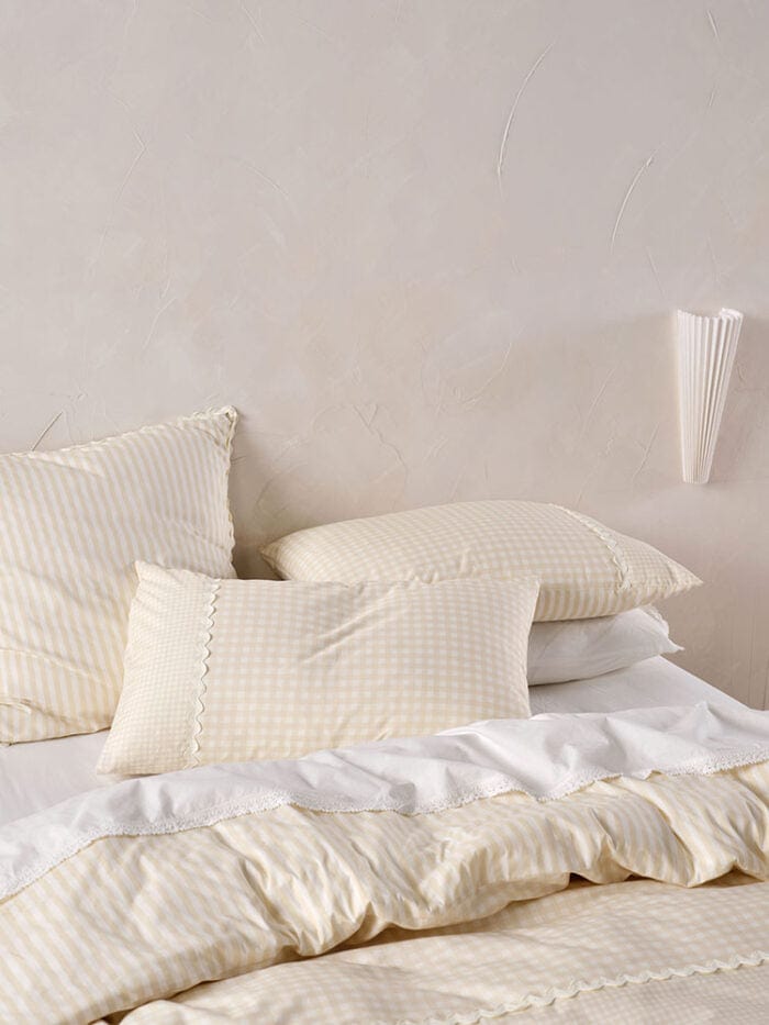 Linen House Duvet Cover Linen House Natural Chica Duvet Cover Set (7822573076569)