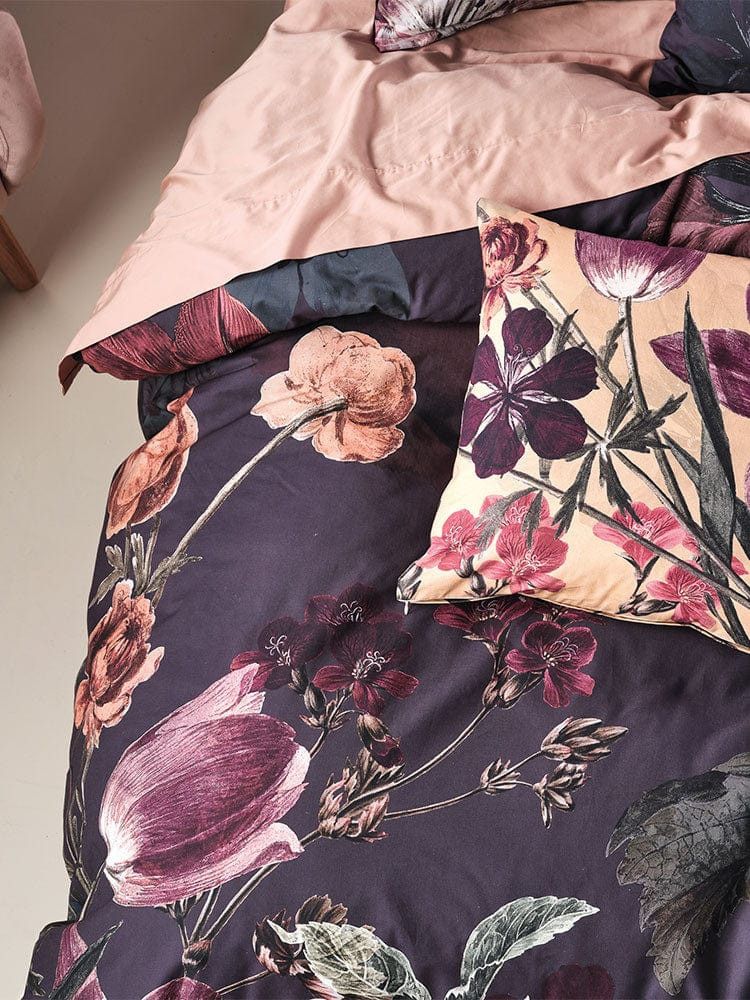 Linen House Duvet Cover Linen House Navy Fleur Duvet Cover Set