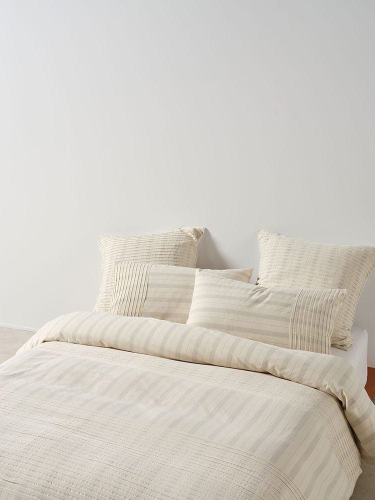 Linen House Duvet Cover Linen House Pambula Vanilla Duvet Cover Set