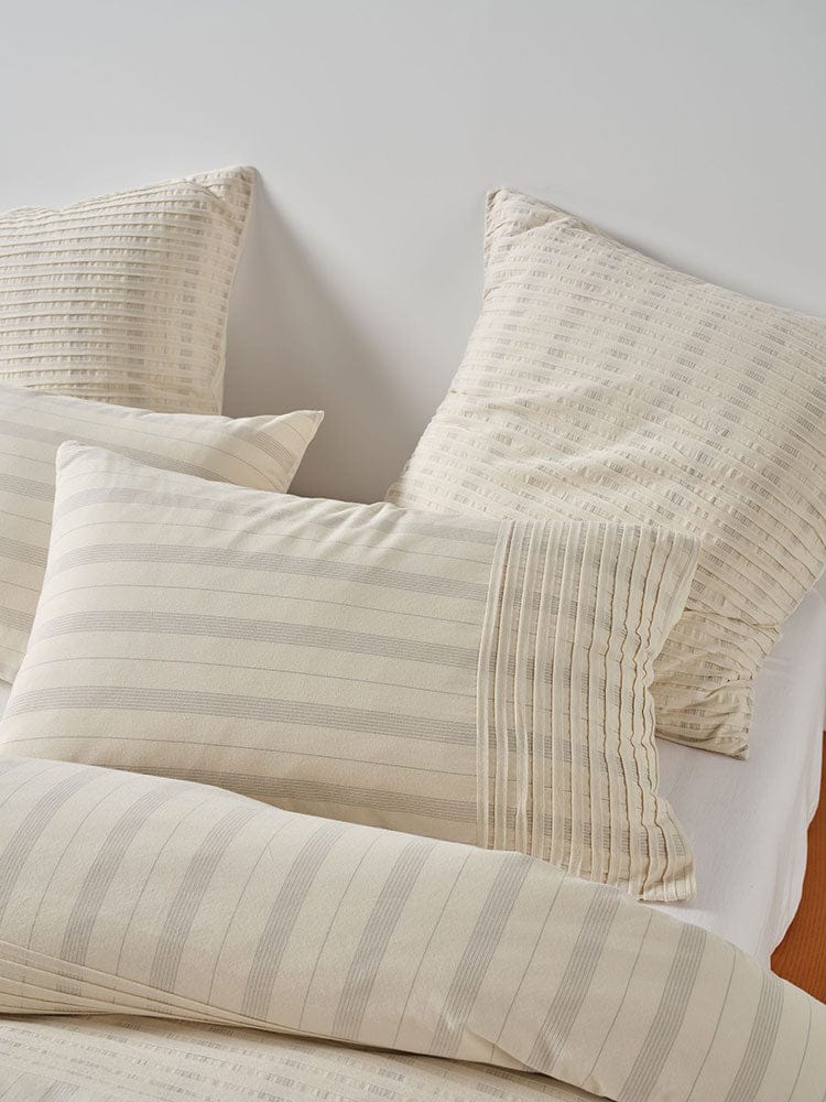 Linen House Duvet Cover Linen House Pambula Vanilla Duvet Cover Set