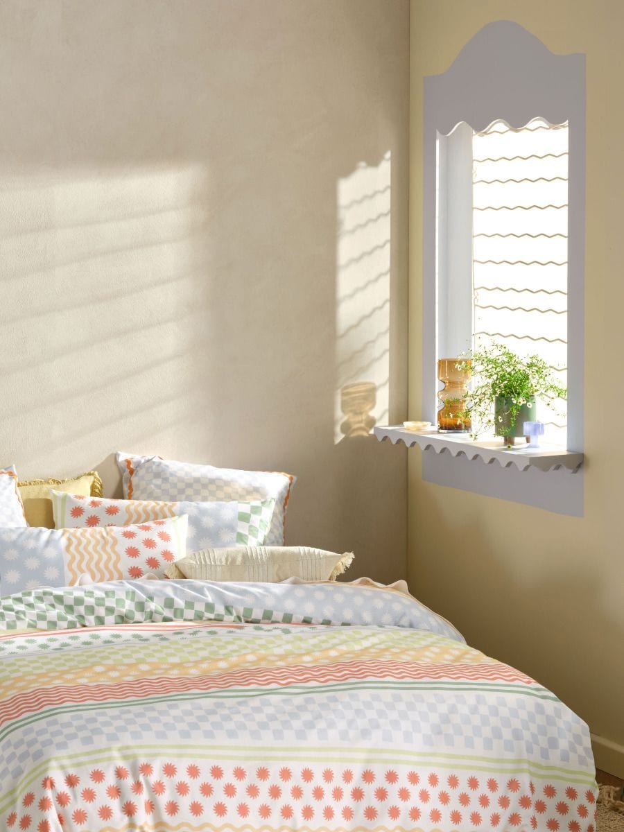 Linen House Duvet Cover Linen House Papaya Noto Duvet Cover Set (7742302748761)