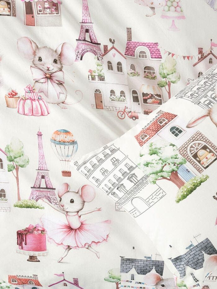 Linen House Duvet Cover Linen House Paris Tails Biscuit Duvet Cover Set