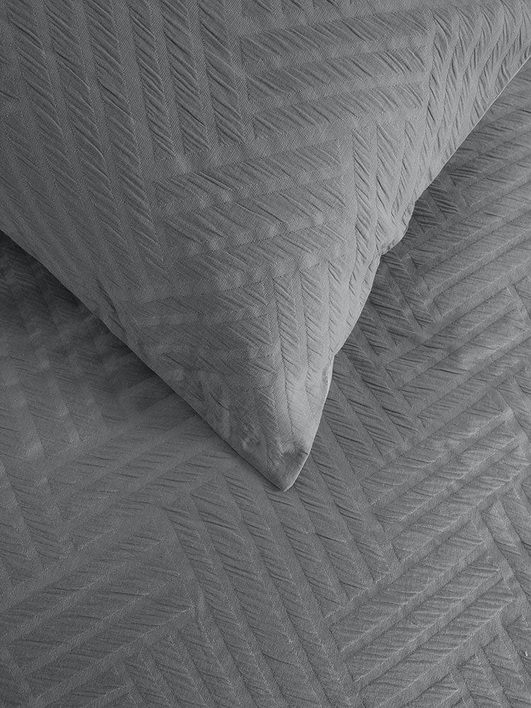 Linen House Duvet Cover Linen House Raven Parquet Duvet Cover Set (7309395460185)
