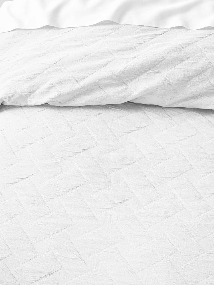 Linen House Duvet Cover Linen House Rhea White Duvet Cover Set