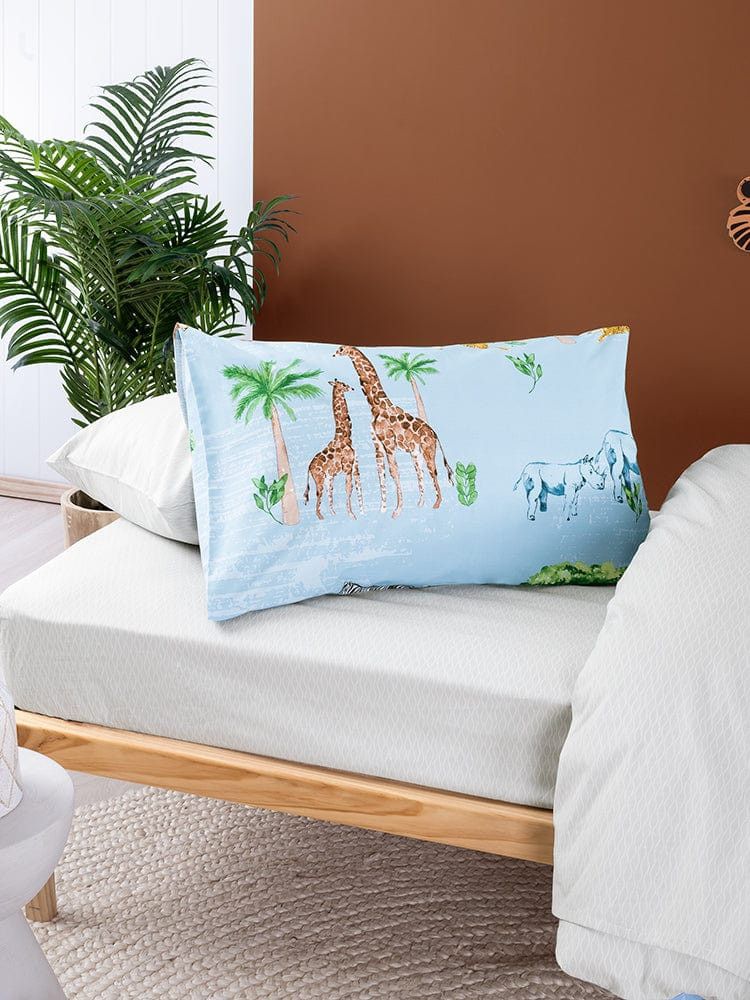 Linen House Duvet Cover Linen House Safari Blue Duvet Cover Set
