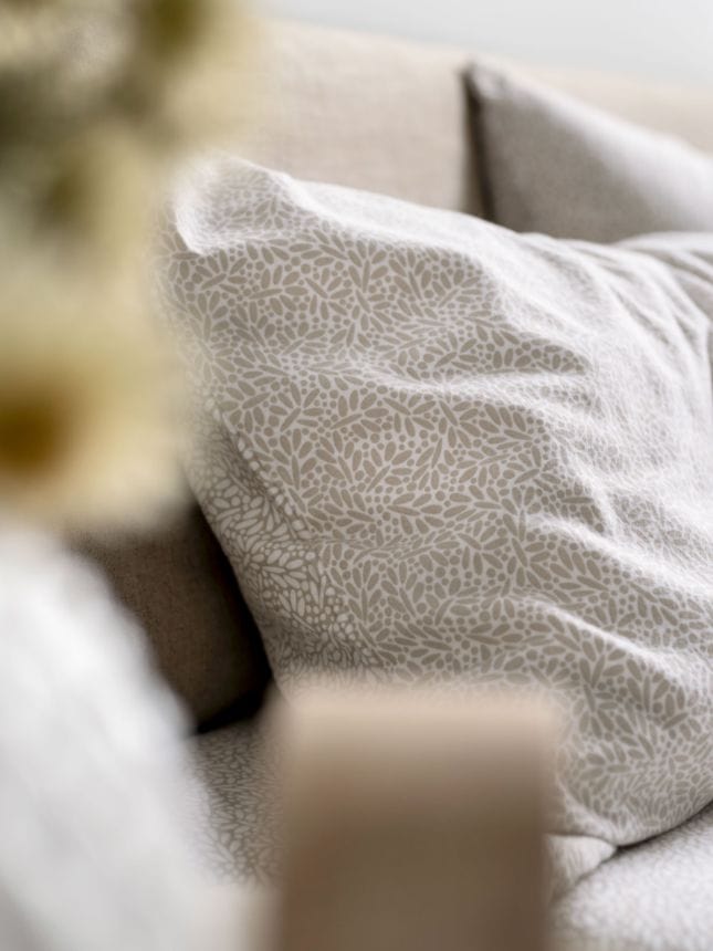 Linen House Duvet Cover Linen House Sally Taupe Flannelette Winter Sheet Set