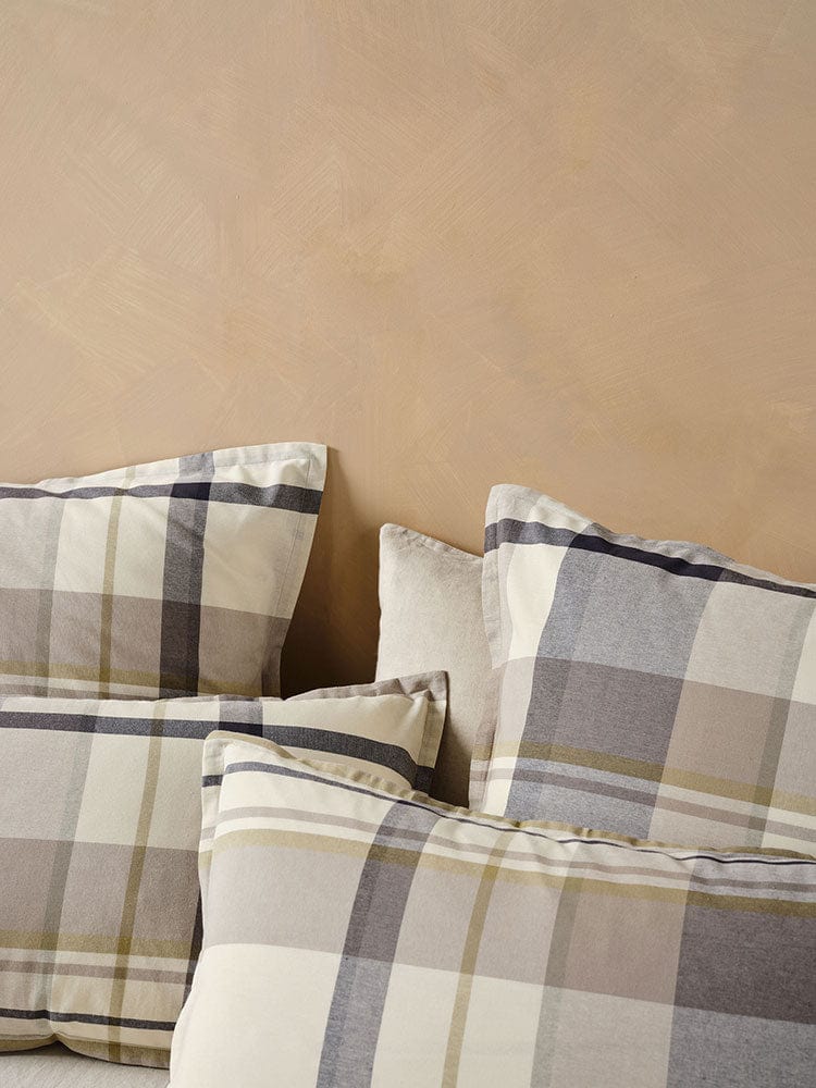 Linen House Duvet Cover Linen House Stone Lennon Duvet Cover Set