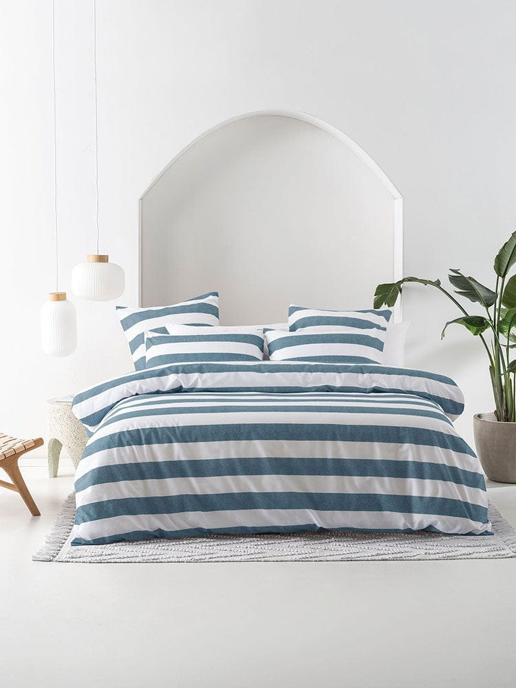 Linen House Duvet Cover Linen House Sydney Denim Duvet Cover Set