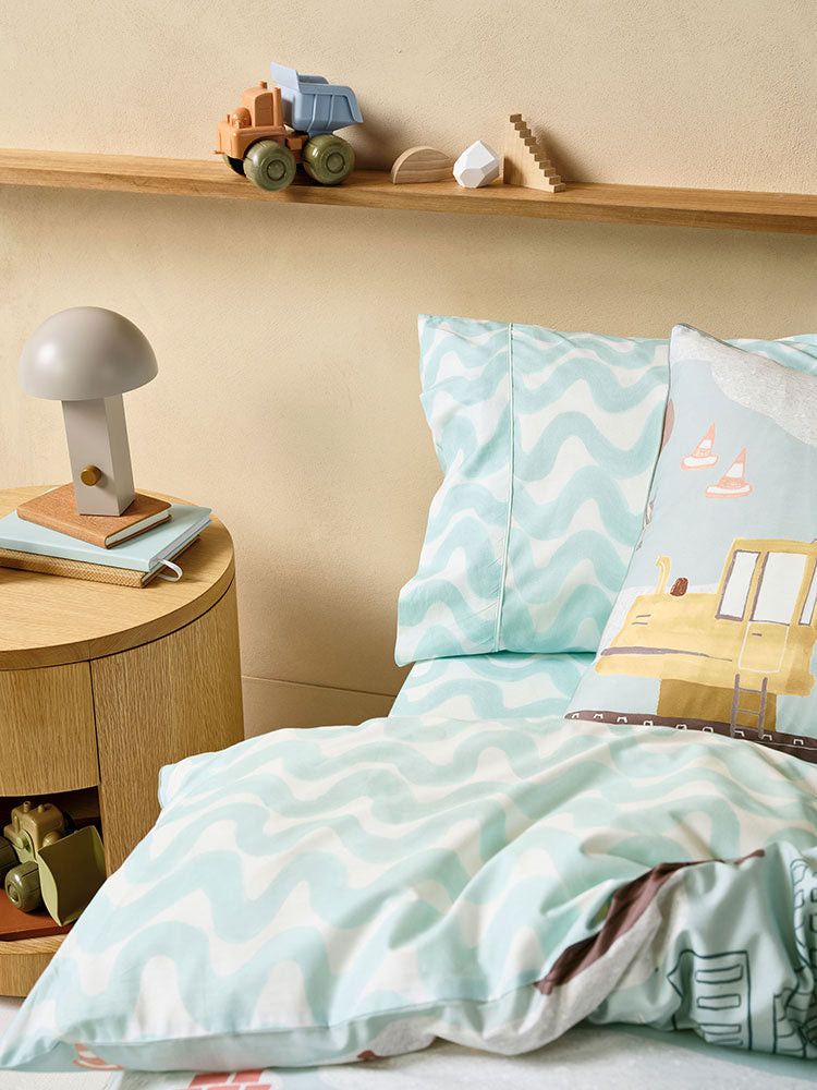 Linen House Duvet Cover Linen House Teal The Big Build Duvet Cover Set