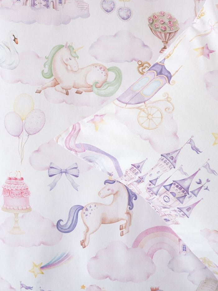 Linen House Duvet Cover Linen House Unicorn Stardust Multi Duvet Cover Set