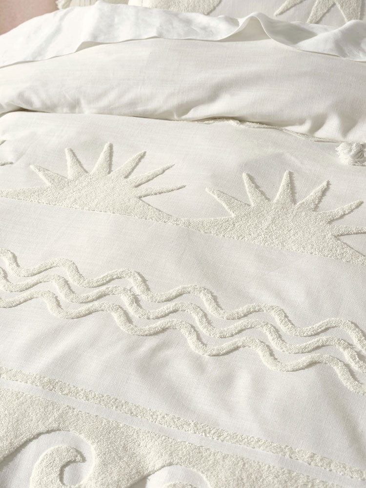 Linen House Duvet Cover Linen House Vanilla Helios Duvet Cover Set (7775987105881)