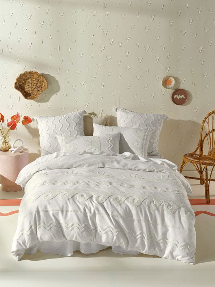 Linen House Duvet Cover Linen House Vanilla Helios Duvet Cover Set (7775987105881)