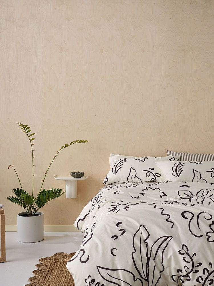 Linen House Duvet Cover Linen House Vanilla Kenzi Duvet Cover Set (7822575894617)