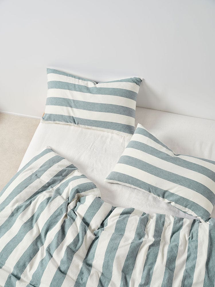 Linen House Duvet Cover Linen House Vintage Stripe Denim Duvet Cover Set