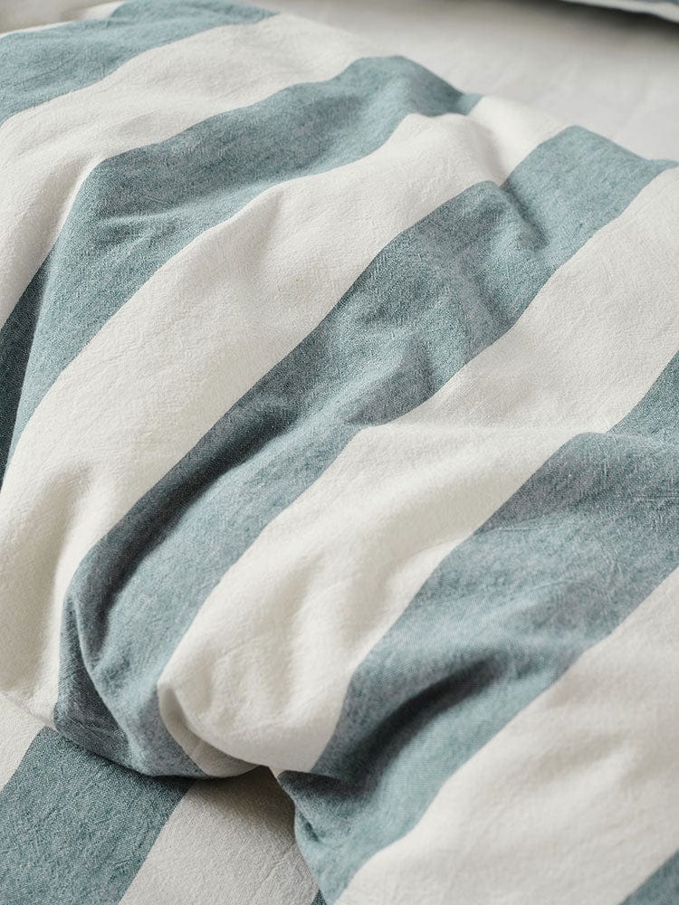Linen House Duvet Cover Linen House Vintage Stripe Denim Duvet Cover Set