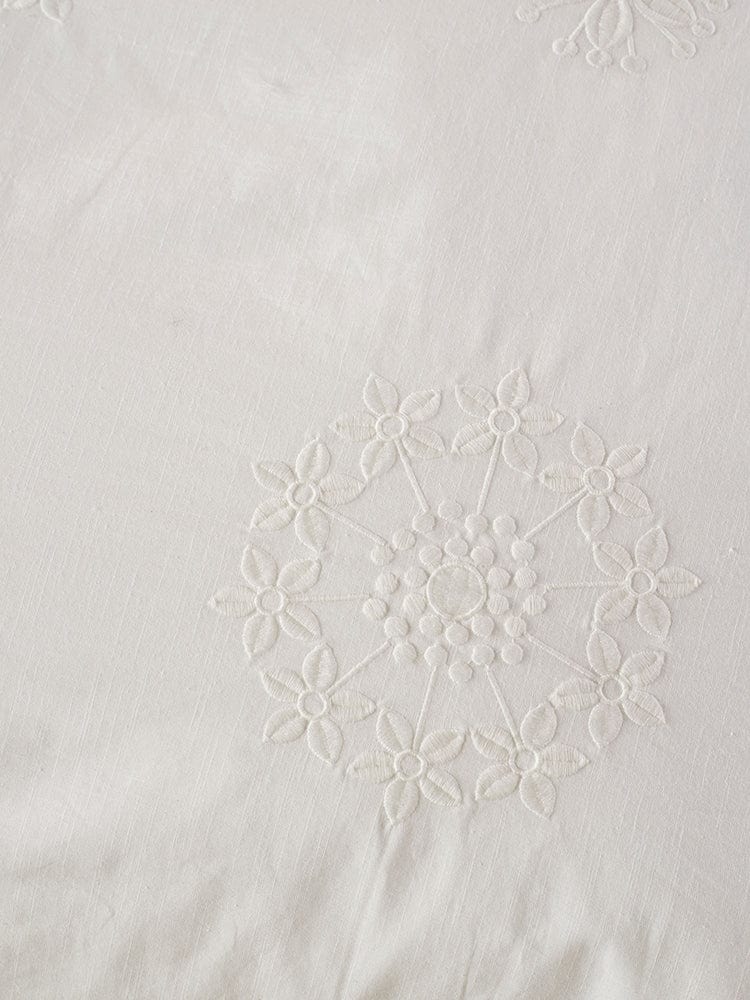 Linen House Duvet Cover Linen House White Amore Duvet Cover Set (4686439415897)