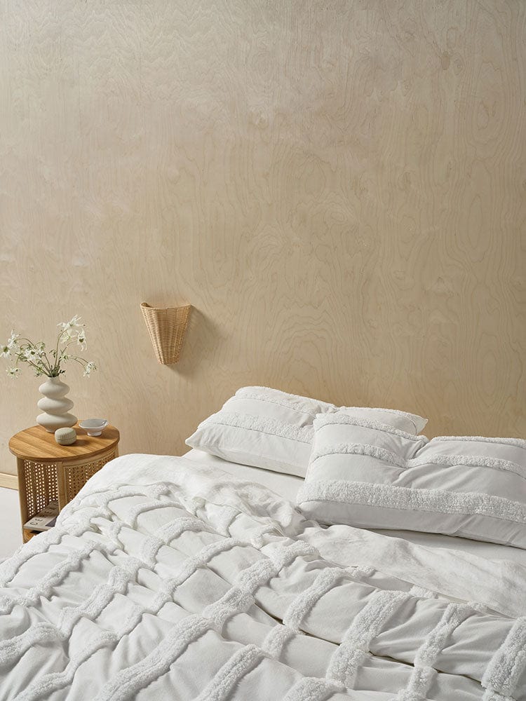 Linen House Duvet Cover Linen House White Cillian Duvet Cover Set